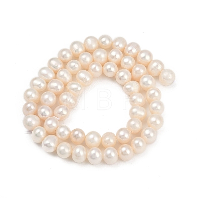 Natural Cultured Freshwater Pearl Beads Strands PEAR-I007-07X-13A-1