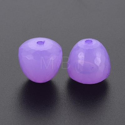 Transparent Acrylic Beads MACR-S373-10E-04-1