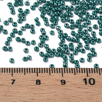 11/0 Czech Opaque Glass Seed Beads SEED-N004-003B-31-1