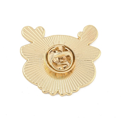 Christmas Theme Cartoon Alloy Brooches JEWB-A025-01B-1