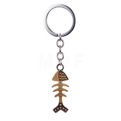 Alloy Keychain KEYC-G036-16AB-1