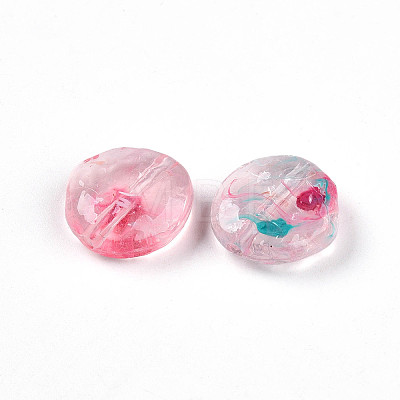 Transparent Acrylic Beads TACR-T028-41C-1