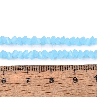 Imitation Jade Glass Beads Strands GLAA-N020-3mm-06-1