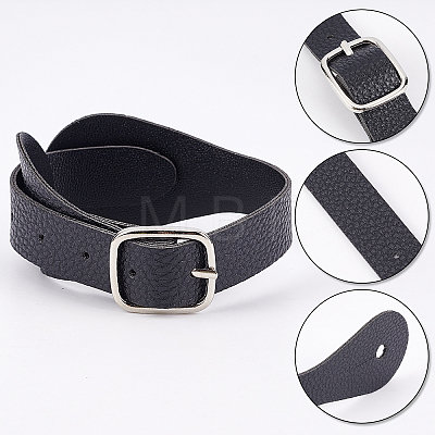 4Pcs PU Leather Spur Straps AJEW-GF0005-27A-1
