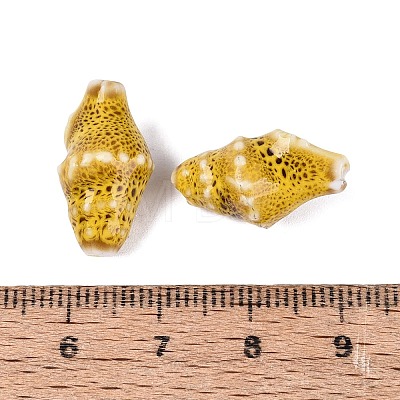 Vintage Handmade Porcelain Beads PORC-Q006-08C-1