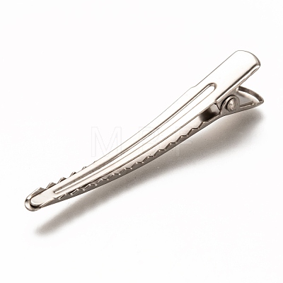 Iron Alligator Hair Clip Findings IFIN-L037-002P-1