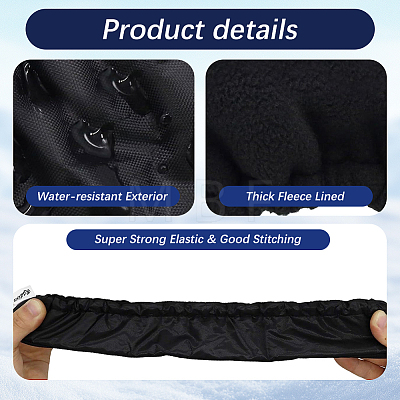 Oxford Cloth Ice Skate Guards AJEW-GF0015-13A-02-1