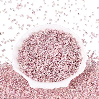 Baking Paint Glass Seed Beads SEED-Q041-03A-07-1