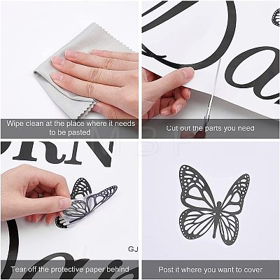 PVC Wall Stickers DIY-WH0228-157-1