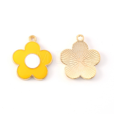 Alloy Enamel Pendants ENAM-S121-147C-1