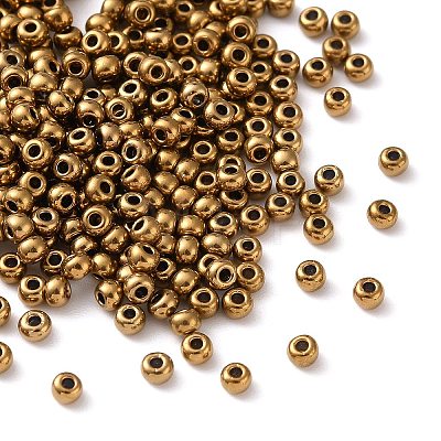 Electroplated Glass Beads GL-G001-02B-01-1