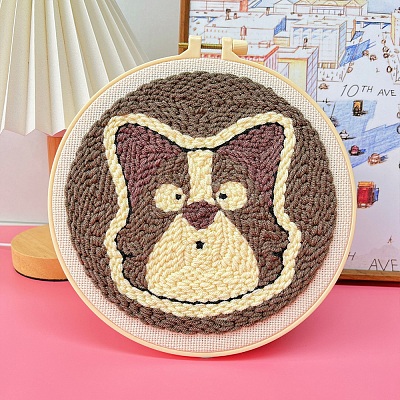 DIY Punch Embroidery Beginner Kits for Beginners PW-WG207F1-16-1