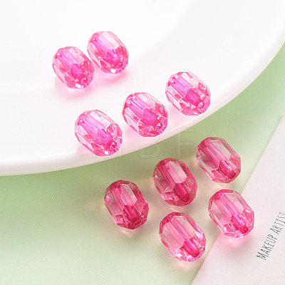 Transparent Acrylic Beads TACR-S154-24A-82-1