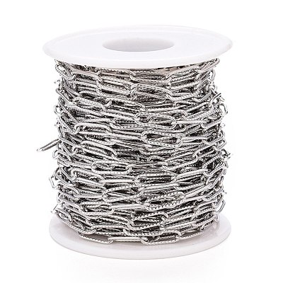 Tarnish Resistant 304 Stainless Steel Cable Chain CHS-M003-14P-1