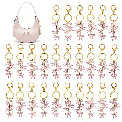 26Pcs Alloy Enamel Keychains KEYC-GA00017-1