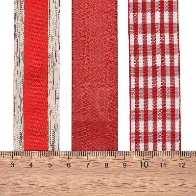 9 Yards 3 Styles Polyester Ribbon SRIB-A014-A03-1