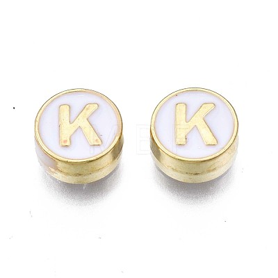 Alloy Enamel Beads X-ENAM-N052-006-01K-RS-1