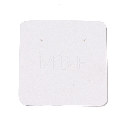 Square Paper Earring Display Cards CDIS-C004-02D-1