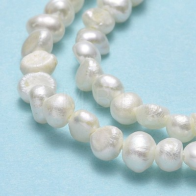Natural Cultured Freshwater Pearl Beads Strands PEAR-A005-05I-01-1