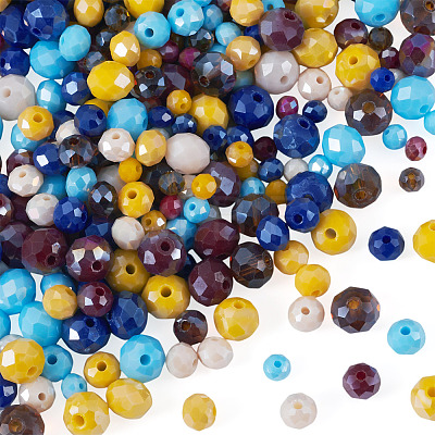 120G 3 Styles Glass Beads Strands EGLA-TA0013-72-1
