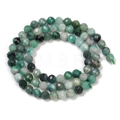 Natural Emerald Beads Strands G-M092-D01-03-1