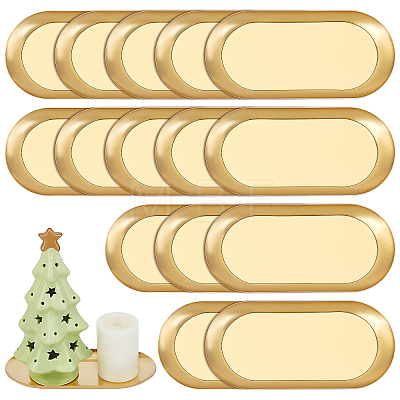 20Pcs 304 Stainless Steel Jewelry Plates AJEW-WA0004-25-1