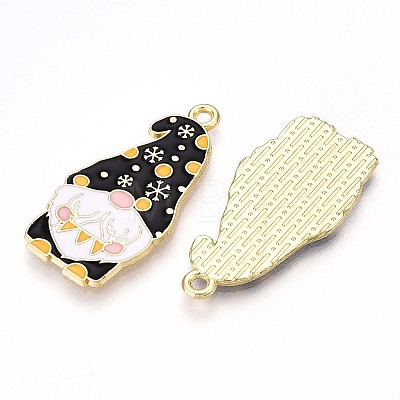 Alloy Enamel Pendants ENAM-T022-01H-1