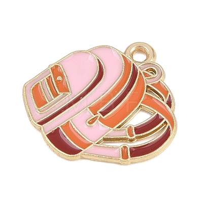 Back to School Alloy Enamel Pendants FIND-E054-02A-1