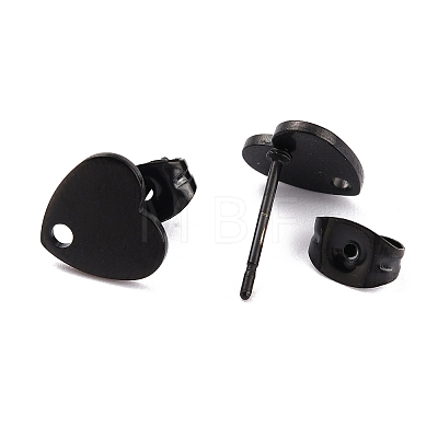 304 Stainless Steel Stud Earring Findings LS-EJEW-O104-13EB-1
