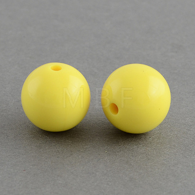 Chunky Bubblegum Round Acrylic Beads SACR-S044-16mm-06-1