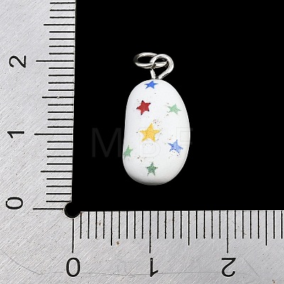 Brass Enamel Pendants KK-CBA10BC-03D-1
