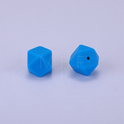 Hexagonal Silicone Beads SI-JX0019A-26-1