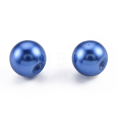 3 Colors Glass Pearl Beads GLAA-T024-10-1