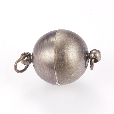 Brass Magnetic Clasps KK-E737-31AS-1