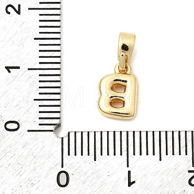Brass Letter Charms KK-G554-22G-B-1