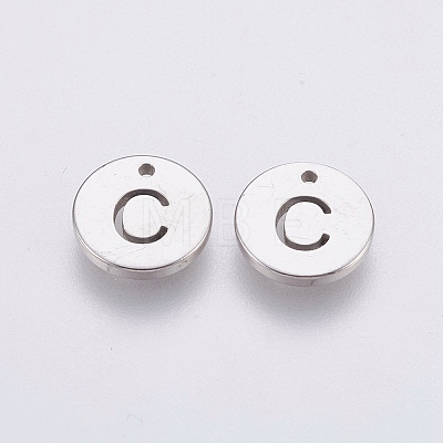 304 Stainless Steel Charms STAS-P212-15P-24-1