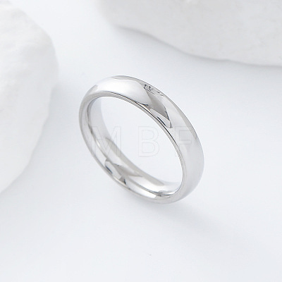 Minimalist 304 Stainless Steel Finger Rings SH3067-4-1