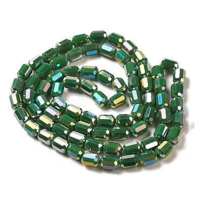 Electroplate Glass Beads Strands EGLA-D031-01E-1