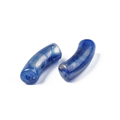 Opaque Acrylic Beads X-MACR-N009-019-1