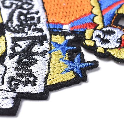 Computerized Embroidery Cloth Iron on/Sew on Patches DIY-M009-23-1