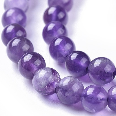 Natural Amethyst Beads Strands X-G-I256-02C-1