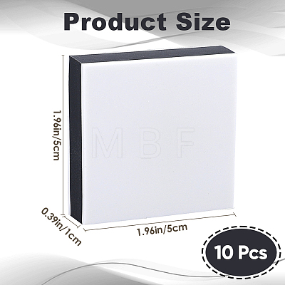 Square Rubber Scrapbooking Stamp DIY-WH20009-08D-1