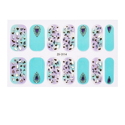 Full Cover Nail Stickers MRMJ-T078-ZX-3114-1