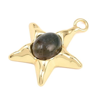 Natural Moss Agate Pendants GG-G001-01G-12-1