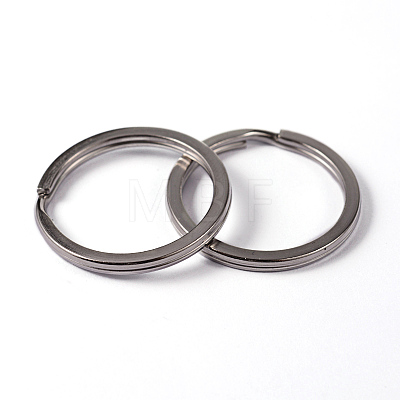 304 Stainless Steel Split Key Rings STAS-L176-21-1