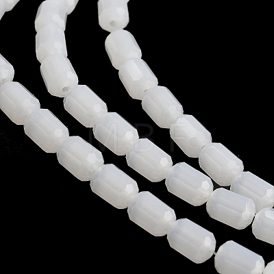 Imitation Jade Glass Beads Strands GLAA-G112-06A-1
