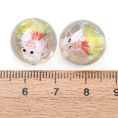 Transparent Resin Beads RESI-C073-01B-1