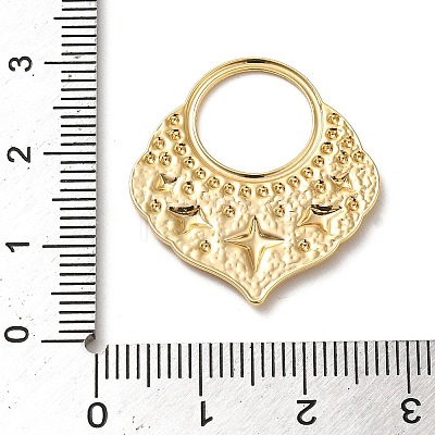 Brass Pendants KK-O100-04G-1