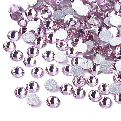 Glass Rhinestone Flat Back Cabochons RGLA-S002-06SS-13-1