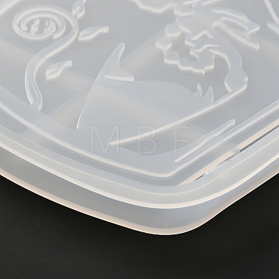 Human Silicone Cup Mat Bust Statue Molds DIY-A010-04-1